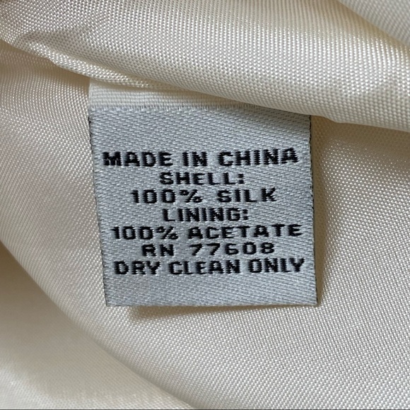 SOLD $$$  J Peterman Size 16 Champagne Beige Silk Satin Sleeveless Dress + Belt - Picture 11 of 11